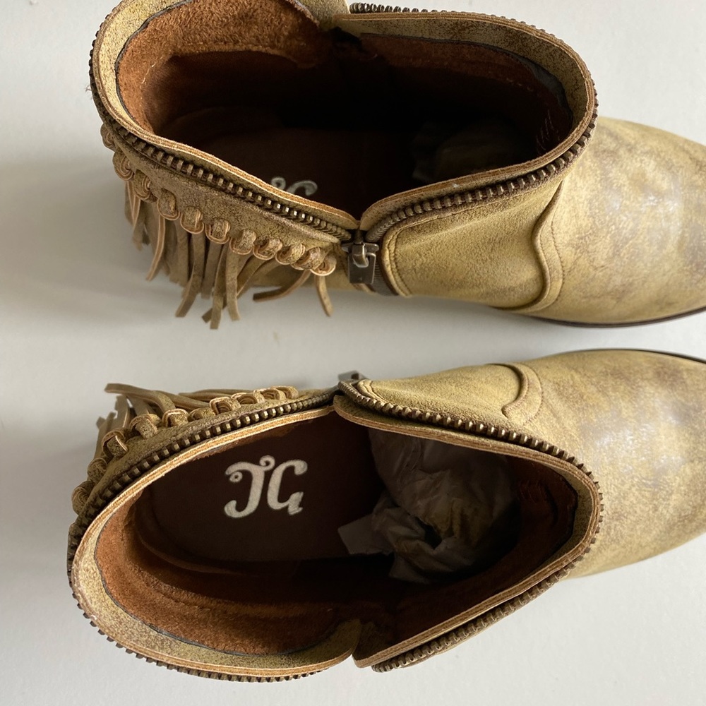 JC Girl's Fringe Ankle Boots - Picture 5 of 14